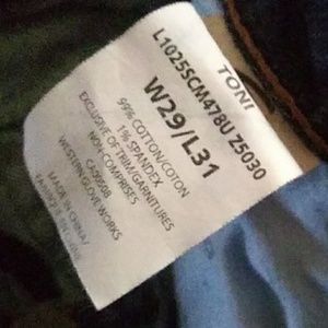 Size 29/31 Silver Jeans